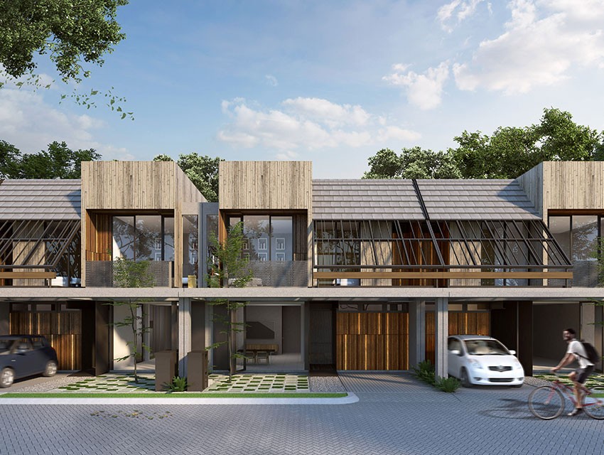 Inspirasi Desain Rumah Mewah 2 Lantai Bergaya Jepang Modern Minimalis di Bekasi
