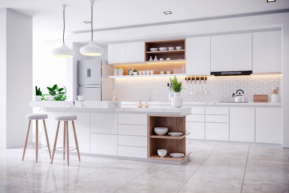 contoh gambar dapur bersih